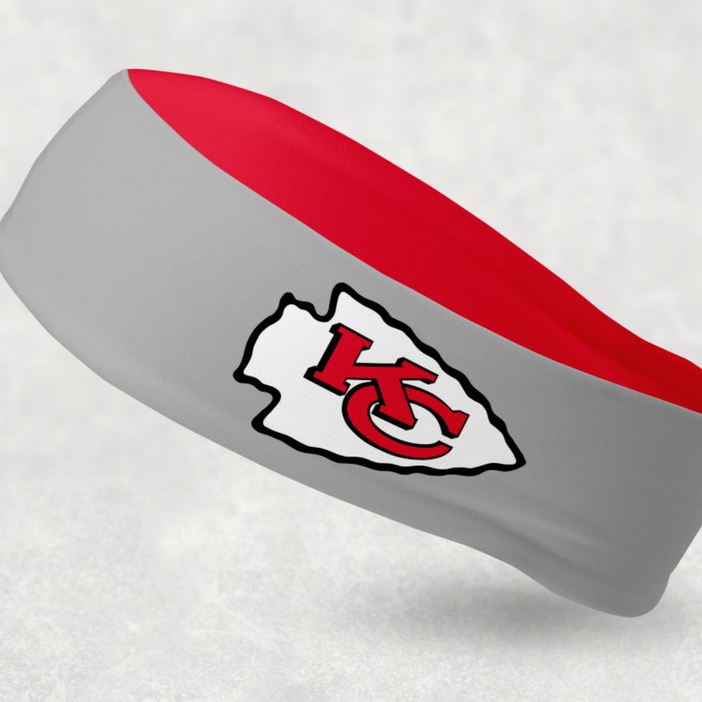 NEW - Reversible Kansas City Chiefs Headband - Picture 2 of 2